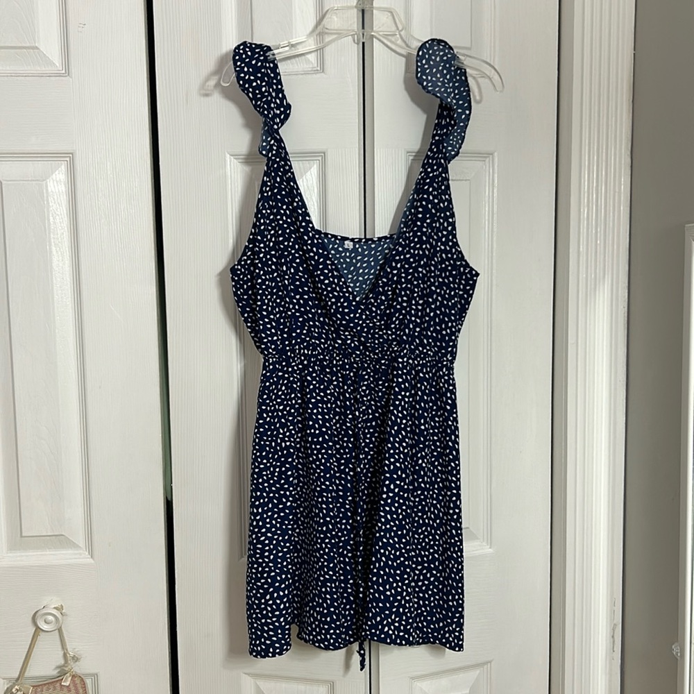 Blue romper
